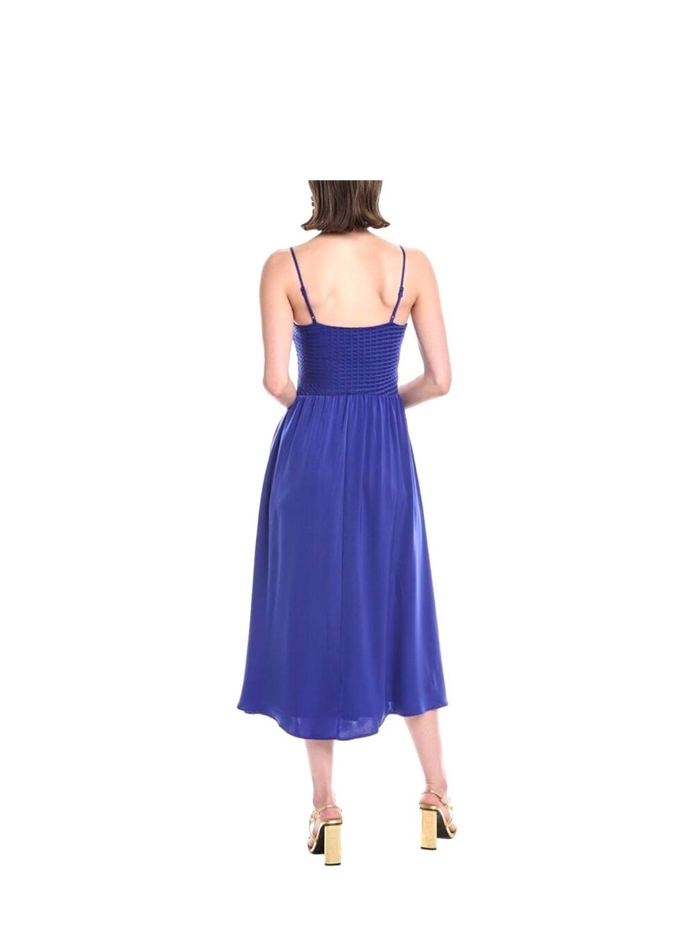 RACHEL Rachel Roy Donna Midi Dress Blue Size S NWT - Picture 2 of 9